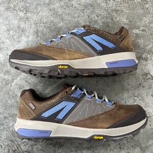 Merrell Zion Waterproof Hiking Shoes Women's 10 J18800 Cloudy Leather Vibram
